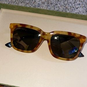 Gucci Amber Tortoiseshell Sunglasses